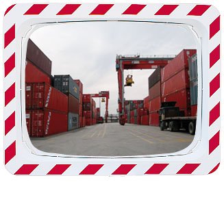 Lustro drogowe Polymir - prostokątne 556 - 1