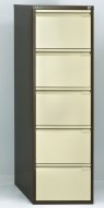 Szafka na dokumenty pięcioszufladowa Bisley BS5E/A4+FLS - komplet z przegródkami - 5