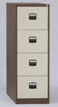 Szafka kartotekowa na dokumenty z czterema szufladami - Bisley A4CC4H1A - komplet z przegródkami - 8