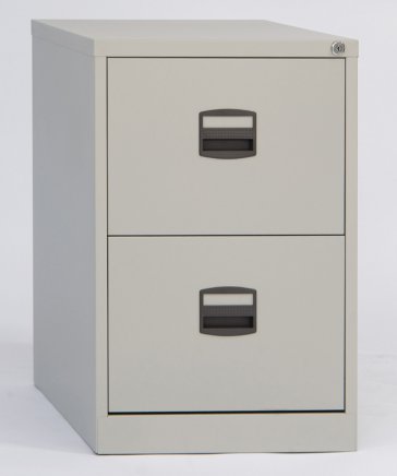 Metalowa szafka kartotekowa dwuszufladowa Bisley A4CC2H1A - 8
