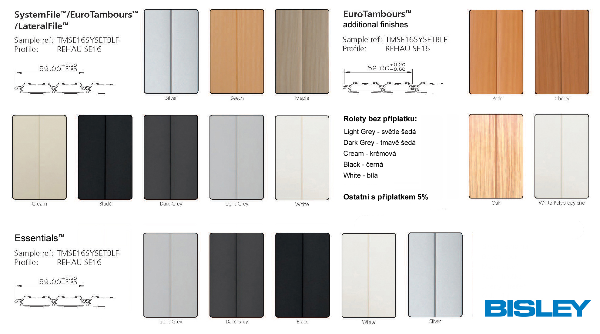 Kolory migawki Bisley