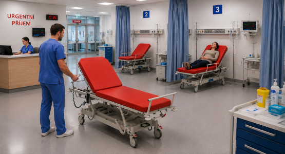 Kozetki z możliwością regulacji wysokości