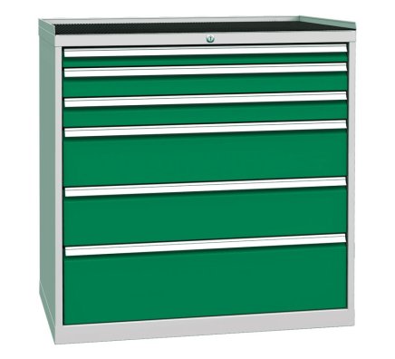 Szafka warsztatowa z szufladami DPO 07B - 5