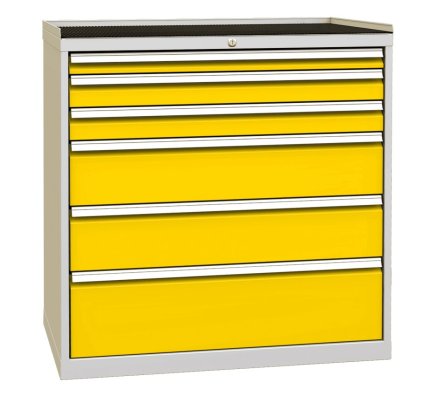 Szafka warsztatowa z szufladami DPO 07B - 3