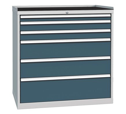 Szafka warsztatowa z szufladami DPO 07B - 6