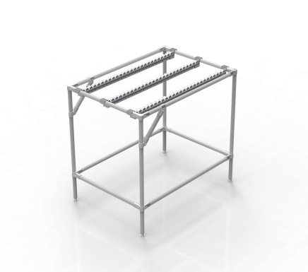 Przenośnik z zagłębionymi torami rolkowymi (różne warianty) - 2