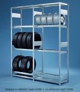 Standardowy regał na opony i felgi 53595 META CLIP 3M