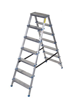 Drabina aluminiowa 7-stopniowa DR(150)ALDD-7