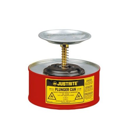 Pojemnik zabezpieczający tłokowy do substancji łatwopalnych (3 modele)