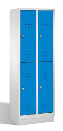 Szafka metalowa dzielona na pół na cokole CP 8320-20 - 3