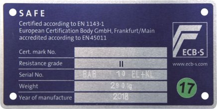 Sejf BTV BABYLON 110 - 3