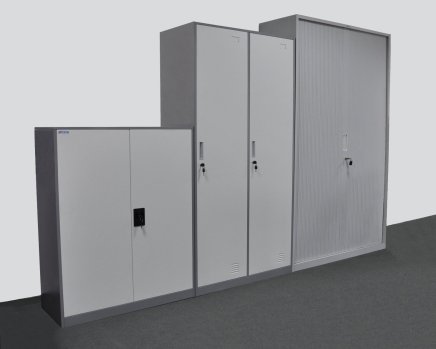 Zestaw szaf biurowych AC02A_HDG_J02 - 2