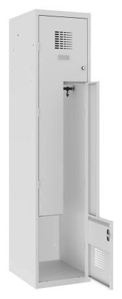 Szafka pracownicza BHP metalowa Sul 41 W szerokość 400 mm - 3