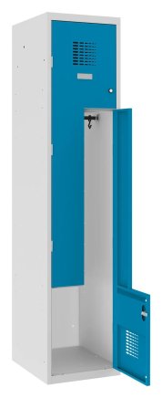 Szafka pracownicza BHP metalowa Sul 41 W szerokość 400 mm - 4