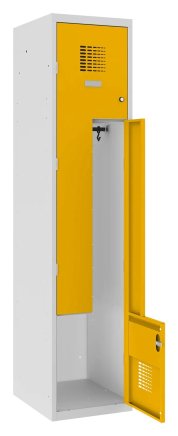 Szafka pracownicza BHP metalowa Sul 41 W szerokość 400 mm - 5