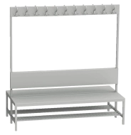 Ławka do szatni - szerokość 1500 mm LAV 15V2