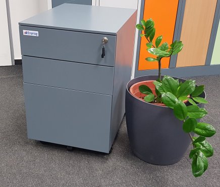 Mobilny kontenerek trzyszufladowy HDT-03C - 1