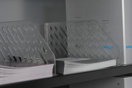 Półki BSS z otworami na plastikowe przekładki - 1