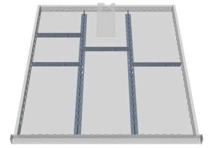 Metalowa przegroda do szuflady 146BLH100A