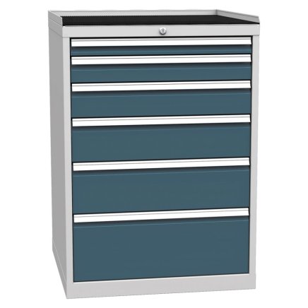 Szafka warsztatowa z szufladami DPO 01F - 6