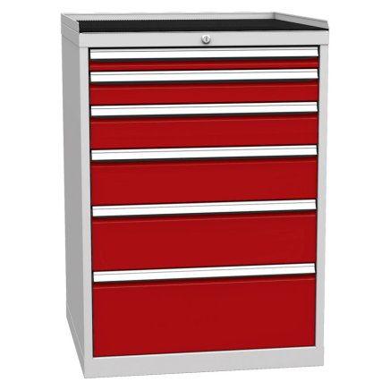 Szafka warsztatowa z szufladami DPO 01F - 4
