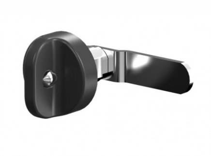 Zamknięcie obrotowe z główką plastikową do szaf Polak