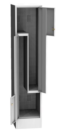 Szafa z drzwiami laminowanymi typu SZS 32AL - 2