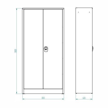 Szafka gospodarcza C39745 - 1