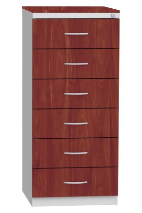 Szafka z sześcioma szufladami na dokumenty w formacie A5 KAR-52-C6L - 4