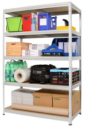 Bezśrubowy regał półkowy Futur 200 1800x1200x450mm