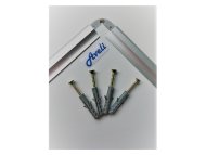 Jednoczęściowa deska ceramiczna w ramie aluminiowej 240x120 cm