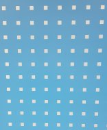 Niebieski panel perforowany