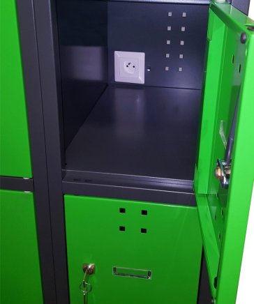 Szafka do ładowania urządzeń mobilnych bez portów USB SBE_32_A8 - 5