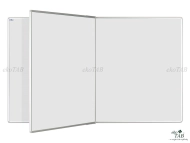 Tablica dwuczęściowa do pisania markerami - PIVOT KB (2 modele)