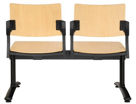 Drewniana ławka Square 4D - 3