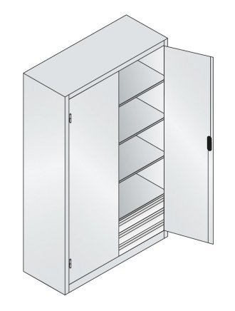 Szafka warsztatowa CP 8931-503 (2 modele) - 6
