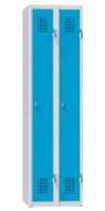 Szafa metalowa z dwojgiem drzwi XS82-18 RAL 7035/5012