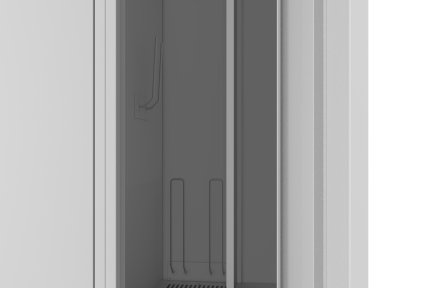 Szafa metalowa Sum 421 z ogrzewaniem i wentylacją, szerokość 800 mm - 2