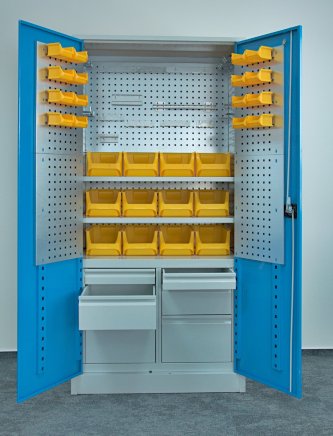 Wyposażona szafka warsztatowa Kovona S44204