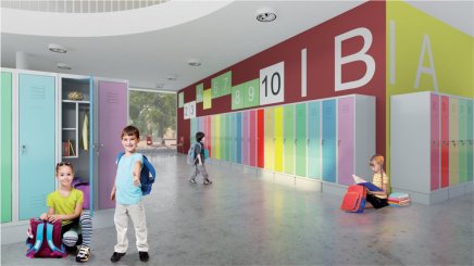 Szafa metalowa o obniżonej wysokości MSum 420S szerokość 800 mm - 4