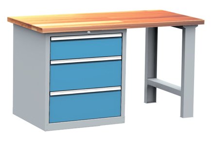 Stół warsztatowy z konenerkiem Kovos, zestaw DPS 110