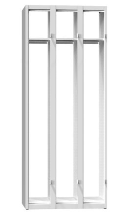 Szafa metalowa z trzema drzwiami XS93-18 - 2