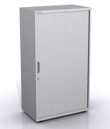 Szafka na dokumenty z drzwiami roletowymi SYT08/43