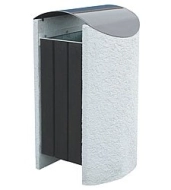 Kosz betonowy z daszkiem 60L 1013