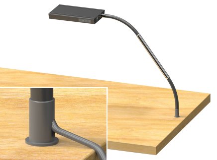 Uchwyt do lampy (montowany na blacie) EKU6 - 2