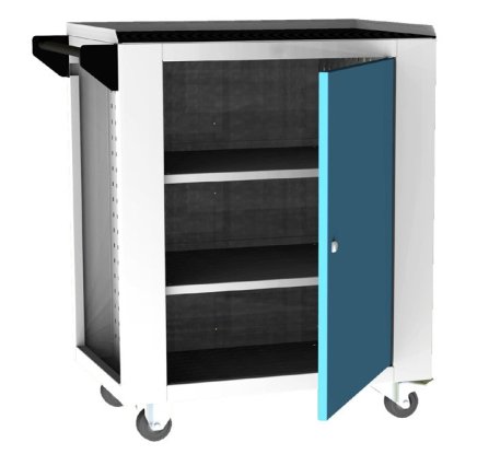 Wózek warsztatowy narzędziowy z półkami SVL 01A