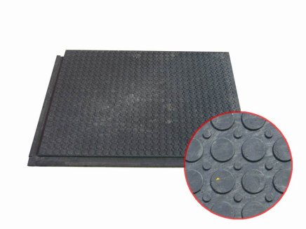 Mała płyta podłogowa typ 109Z, wewnętrzna, wtryskiwana z wzorem monetowym