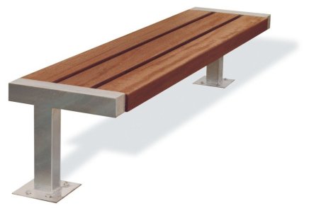 Masywna ławka parkowa Profi