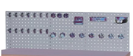 Panel perforowany do stołów o długości 1000 - 1200 mm, typ 03.81.102A