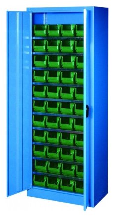 Szafka z plastikowymi skrzynkami UK2-B11 - 2